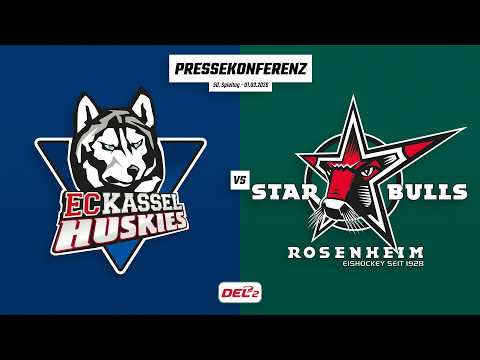 Pressekonferenz 50. Spieltag | EC Kassel Huskies - Starbulls Rosenheim