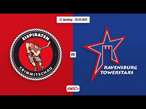 12. Spieltag DEL2 | Eispiraten Crimmitschau vs. Ravensburg Towerstars | Game Highlights