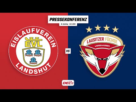 Pressekonferenz 16. Spieltag | EV Landshut - Lausitzer Füchse