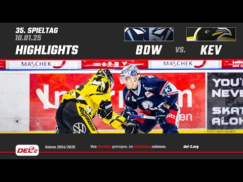 DEL2 Game Highlights Spieltag 35: Blue Devils Weiden vs. Krefeld Pinguine