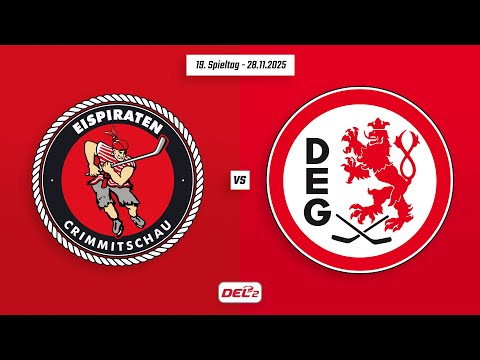 19. Spieltag DEL2 | Eispiraten Crimmitschau vs. Düsseldorfer EG | Game Highlights