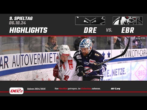 Game Highlights Spieltag 9: Dresdner Eislöwen vs. Eisbären Regensburg