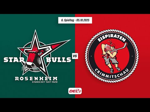 6. Spieltag DEL2 | Starbulls Rosenheim vs. Eispiraten Crimmitschau | Game Highlights