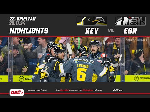 Game Highlights Spieltag 22: Krefeld Pinguine vs. Eisbären Regensburg