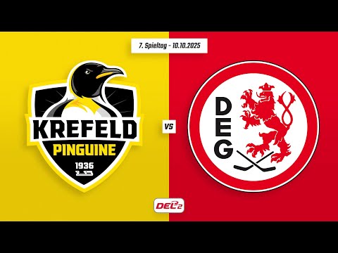 7. Spieltag DEL2 | Krefeld Pinguine vs. Düsseldorfer EG | Game Highlights