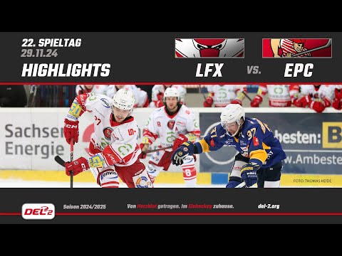 Game Highlights Spieltag 22: Lausitzer Füchse vs. Eispiraten Crimmitschau