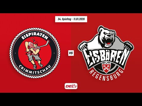 34. Spieltag DEL2 | Eispiraten Crimmitschau vs. Eisbären Regensburg | Game Highlights