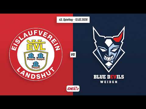 45. Spieltag DEL2 | EV Landshut vs. Blue Devils Weiden | Game Highlights
