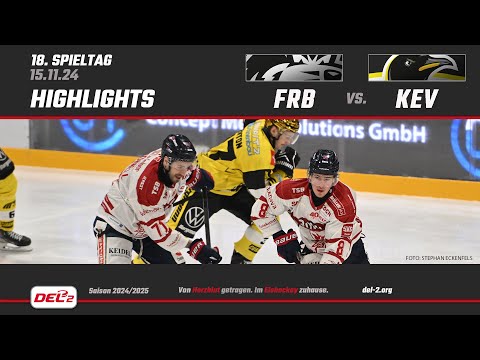 Game Highlights Spieltag 18: EHC Freiburg vs. Krefeld Pinguine