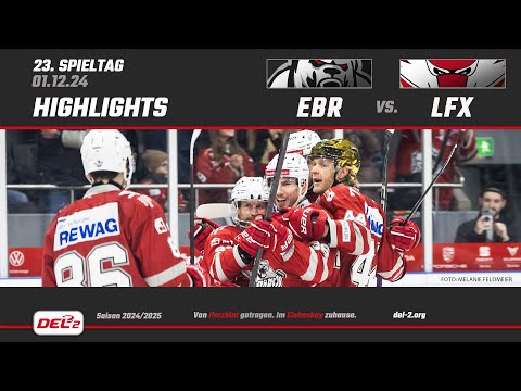 Game Highlights Spieltag 23: Eisbären Regensburg vs. Lausitzer Füchse