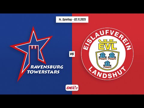 14. Spieltag DEL2 | Ravensburg Towerstars vs. EV Landshut | Game Highlights