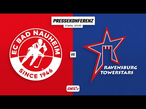 Pressekonferenz 29. Spieltag | EC Bad Nauheim - Ravensburg Towerstars
