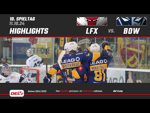 Game Highlights Spieltag 10: Lausitzer Füchse vs. Blue Devils Weiden