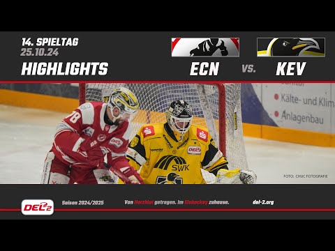 Game Highlights Spieltag 14: EC Bad Nauheim vs. Krefeld Pinguine