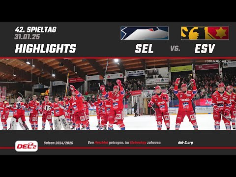 DEL2 Game Highlights Spieltag 42: Selber Wölfe vs. ESV Kaufbeuren