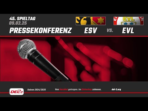 DEL2 Pressekonferenz Spieltag 45: ESV Kaufbeuren vs. EV Landshut