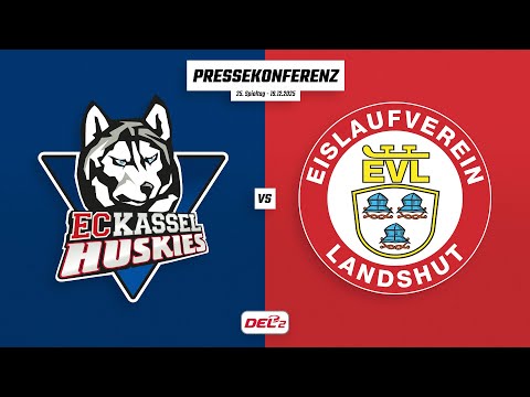 Pressekonferenz 25. Spieltag | EC Kassel Huskies - EV Landshut