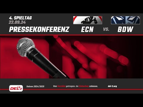 Pressekonferenz Spieltag 4: EC Bad Nauheim vs. Blue Devils Weiden