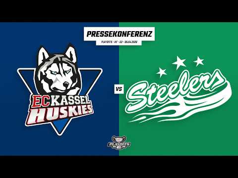 Pressekonferenz DEL2 Playoffs | Halbfinale | EC Kassel Huskies - Bietigheim Steelers