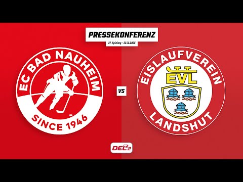Pressekonferenz 27. Spieltag | EC Bad Nauheim - EV Landshut