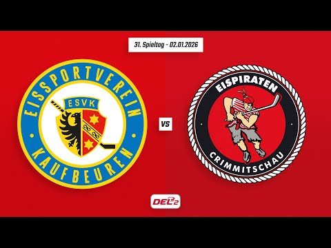 31. Spieltag DEL2 | ESV Kaufbeuren vs. Eispiraten Crimmitschau | Game Highlights