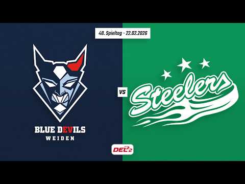 48. Spieltag DEL2 | Blue Devils Weiden vs. Bietigheim Steelers | Game Highlights