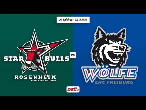 21. Spieltag DEL2 | Starbulls Rosenheim vs. EHC Freiburg | Game Highlights