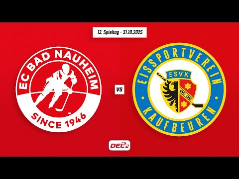 13. Spieltag DEL2 | EC Bad Nauheim vs. ESV Kaufbeuren | Game Highlights