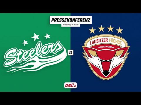 Pressekonferenz 26. Spieltag | Bietigheim Steelers - Lausitzer Füchse