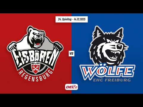 24. Spieltag DEL2 | Eisbären Regensburg vs. EHC Freiburg | Game Highlights