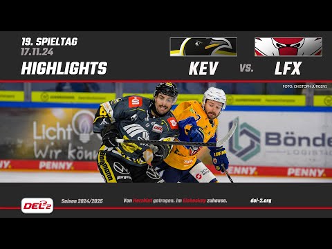 Game Highlights Spieltag 19: Krefeld Pinguine vs. Lausitzer Füchse