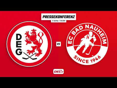 21. Spieltag DEL2 | Düsseldorfer EG vs. EC Bad Nauheim | Game Highlights