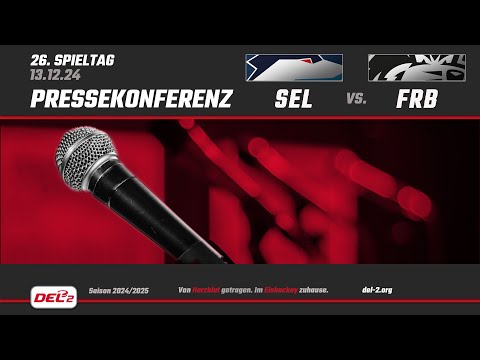 Pressekonferenz Spieltag 26: Selber Wölfe vs. EHC Freiburg