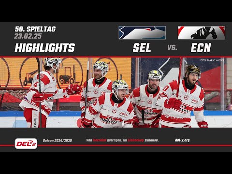 ​DEL2 Game Highlights Spieltag 50: Selber Wölfe vs. EC Bad Nauheim