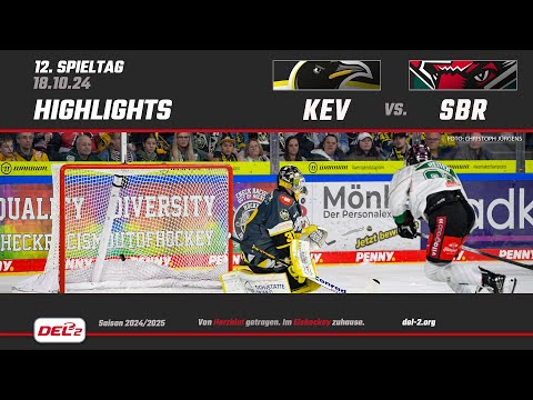 Game Highlights Spieltag 12: Krefeld Pinguine vs. Starbulls Rosenheim