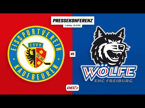 Pressekonferenz 5. Spieltag | ESV Kaufbeuren - EHC Freiburg