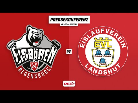 Pressekonferenz 43. Spieltag | Eisbären Regensburg - EV Landshut