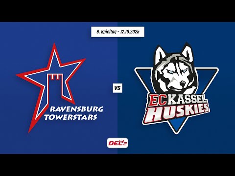 8. Spieltag DEL2 | Ravensburg Towerstars vs. EC Kassel Huskies | Game Highlights