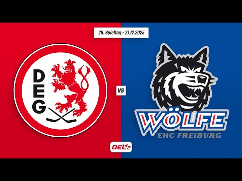 26. Spieltag DEL2 | Düsseldorfer EG vs. EHC Freiburg | Game Highlights