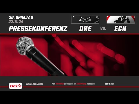 Pressekonferenz Spieltag 20: Dresdner Eislöwen vs. EC Bad Nauheim