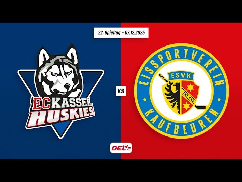 22. Spieltag DEL2 | EC Kassel Huskies vs. ESV Kaufbeuren | Game Highlights