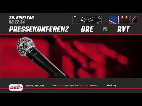 Pressekonferenz Spieltag 25: Dresdner Eislöwen vs. Ravensburg Towerstars