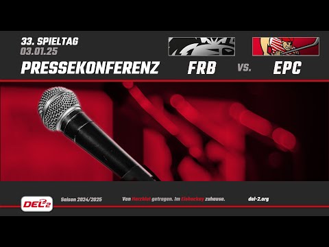 DEL2 Pressekonferenz Spieltag 33: EHC Freiburg vs. Eispiraten Crimmitschau