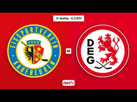 15. Spieltag DEL2 | ESV Kaufbeuren vs. Düsseldorfer EG | Game Highlights
