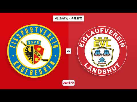 44. Spieltag DEL2 | ESV Kaufbeuren vs. EV Landshut | Game Highlights
