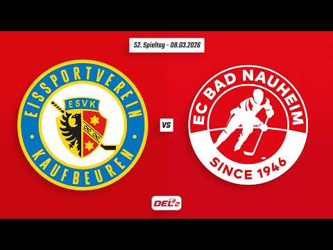 52. Spieltag DEL2 | ESV Kaufbeuren vs. EC Bad Nauheim | Game Highlights