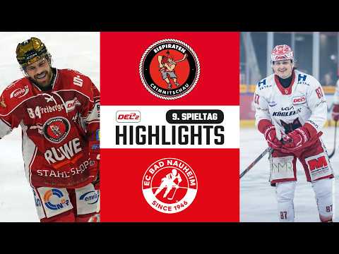 9. Spieltag | Eispiraten Crimmitschau vs. EC Bad Nauheim | DEL2 Saison 2026/27