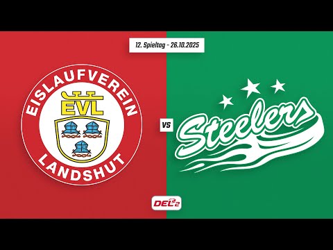 12. Spieltag DEL2 | EV Landshut vs. Bietigheim Steelers | Game Highlights