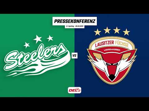Pressekonferenz 51. Spieltag | Bietigheim Steelers - Lausitzer Füchse