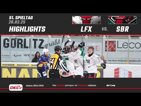 ​DEL2 Game Highlights Spieltag 51: Lausitzer Füchse vs. Starbulls Rosenheim
